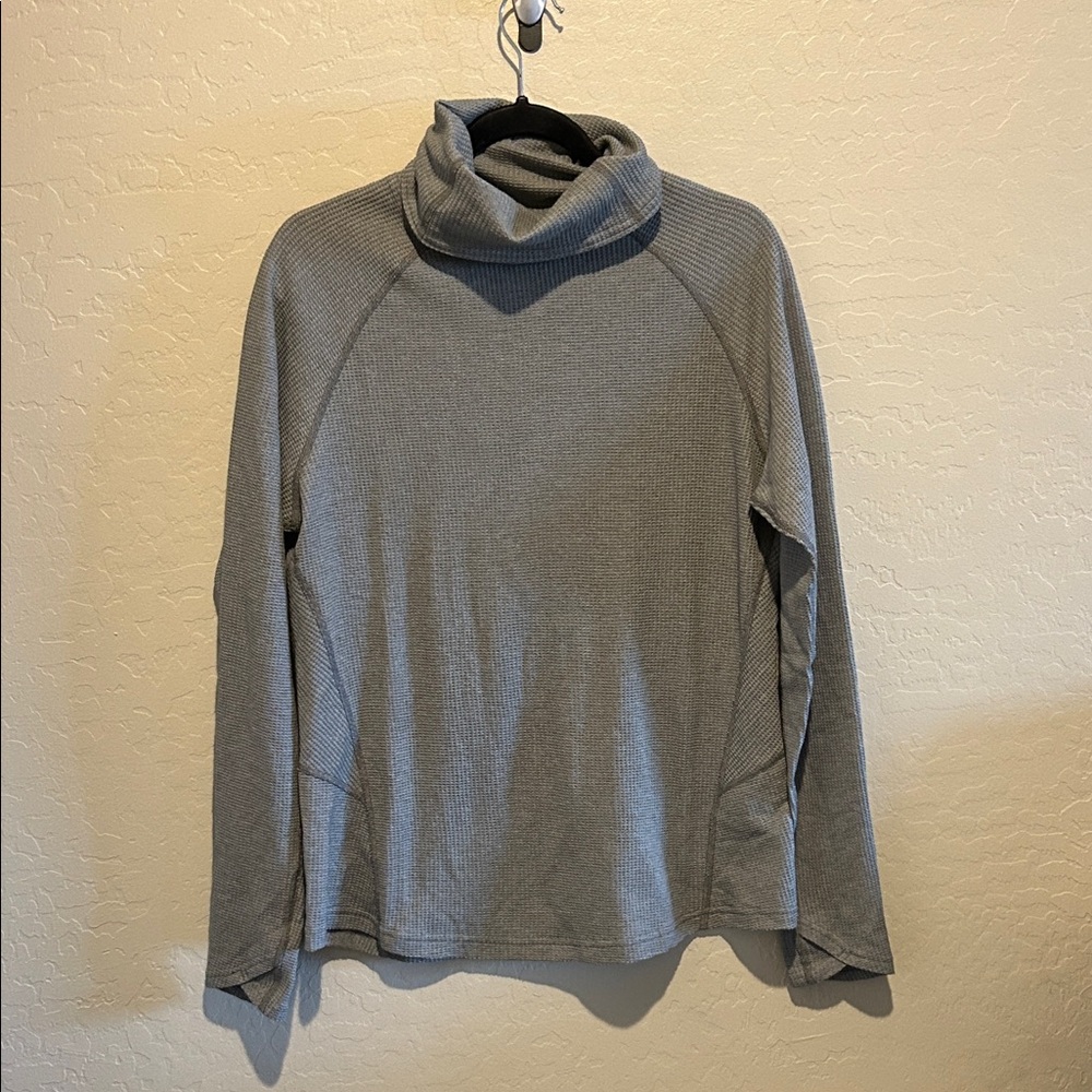 Kuhl Women's Charcoal Turtleneck Top